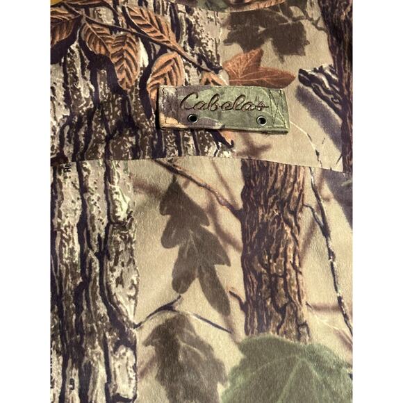 Vintage Cabela's Super Slam Camo Jacket Men's Medium Realtree Hunting USA barn - Picture 9 of 9